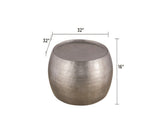 CT501 Modern Contemporary Round Aluminum material 32" Coffee Table, Farmhouse Table with Glossy Hand B009P298416