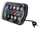 105W 5x7'' 7x6'' LED Headlight Hi-Lo Beam DRL For Jeep Cherokee XJ YJ 99796820
