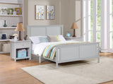 Connelly Reversible Panel Full Bed Gray/Rockport Gray B02263747