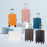 20"/24"/28" 3 pcs/set in ABS Spinner Wheel Luggage, Carry on Suitcase, Matching Color, TSA W2787P292628