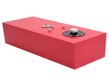 15 Gallon 60L Universal Top Feed Aluminum Fuel Tank Oil Level Sensor Red 38484204