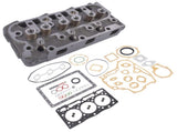 D1105 Complete Cylinder Head with Full Gasket Set for Kubota RTV1100 RTV1100CW9 RTV1140CPX 50660188