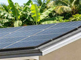 8" x 100ft Solar Panel Bird Guard Kit, Rust-Proof PVC Coated Critter Guard Mesh with 100pcs Aluminum 25384416