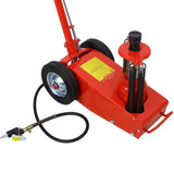 22 Ton Hydraulic Floor Jack Air-Operated Axle Bottle Jack with Extension Saddle Set Built-in W46564154