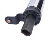 30" GM Steering Column Tilt Automatic No Key Universal W/ 9 Holes Adapter Chrome 57455328