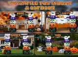 8.2 FT Cute Halloween Inflatables Pumpkin Archway Outdoor Decoration, Giant Blow up Yard Arch 86970433