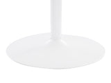 Dining Table in White Steel and White Wood B202P223341