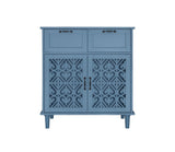 2 Door 2 Drawer Cabinet, American Furniture, Suitable for Bedroom, Living Room, Study W688P179040