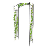 ZNTS Bridge Roof Wrought Iron Arches Plant Climbing Frame 13583118