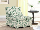 Flannel single dining chair with soft seat cushion and backrest, no armrests, matching pillow can be W487P221665