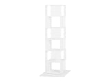 360&deg Rotating Bookshelf with Acrylic Plate, 6-Tier Tall, Floor Rack Simple Bookcase, Modern W409P167478