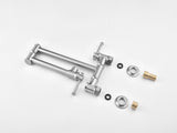 Wall mounted Filler Faucet, Modern Brass Filler Two-Attachment Wall Mount Folding Kitchen 43078982