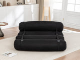 Adjustable Floor Sofa, Corduroy Lazy Sofa with Adjustable Straps for Versatile Configurations, W1170P365602