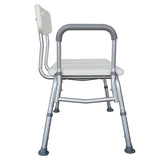 ZNTS Medical Bathroom Safety Shower Tub Aluminium Alloy Bath Chair Transfer Bench with Wide Seat & Padded 48856399