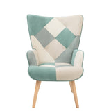 Accent Chair with Ottoman, Living Room Chair and Ottoman Set, Comfy Side Armchair for Bedroom, W56141241