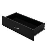 ZNTS [FCH] Modern Simple 4-Drawer Dresser Black 67789972