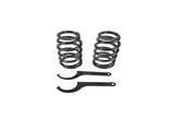 Pair 500lb Adjustable Coilover Shocks 6-coil springs Fits Ford Mustang II IFS 61395360