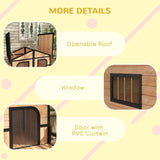 Dog House- Natural Wood 41863210