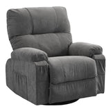 Recliner chair,360 degree rotating swing single sofa chair, equipped with soft cushion and backrest, W1521P265833