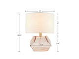Bella Geometric Glass Table Lamp B03597669