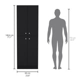 Lynch Kitchen Pantry Storage Cabinet 71" Height, With 4 Doors, 5 Adjustable Shelves, Freestanding B200P188841