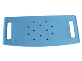 Bath Chair, Blue, Square Seat, PE Blow-molded Board & Aluminum Tube 32406010