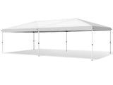 10x20 ft Instant Pop Up Canopy Tent White, 6 Mesh Panels 2 Doors 4 Net Sides, 66103089