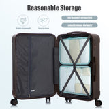 20"/24"/28" 3 pcs/set in ABS Spinner Wheel Luggage, Carry on Suitcase, Matching Color, TSA W2787P292628