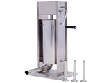 Stainless Steel Commercial Sausage Stuffer,Dual Speed Vertical Sausage Maker 15LB/7L, Meat Filler W46557792