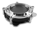Air Cleaner Filter Intake Kit Chrome fit for Harley Touring Models 2000-2007 Black 28785152