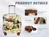 20"/24"/28" 3 pcs/set in PC Spinner Wheel Luggage, Carry on Suitcase, With Printed pattern and 09877553