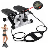 ZNTS Mini Stepper with Resistance Band, Stair Stepping Fitness Exercise Home Workout Equipment for Full 61517416