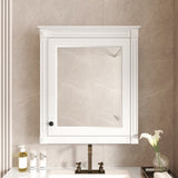 24'' x 27'' Wall Mounted Bathroom Storage Cabinet with Mirror, Medicine Cabinet with Height N710P195492K