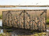 Camouflage Blind 3-Panel 176" x 58.3" with Quick-Access See Through Windows for Fast Setup 57629157