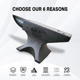 Single Horn Anvil 66Lbs Cast Steel Anvil Blacksmith for Sale Forge Tools and Equipment Anvil Rugged W2885P203678
