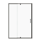 56-60" W x 71" H Piovt Swing Glass Shower Door,Pivot Frame Sliding Shower Door with 1/4" Clear W2122P199046