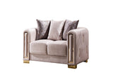 Modern Style Loveseat in Beige same as B009141288 G150109215
