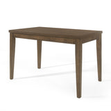 Wood Counter Height Dining Table, Antique Brown, 35"D x 59.1"W x 36.5"H 69004.00ABRN