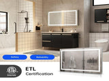 LED Mirror with Touch Buttons control 31035988