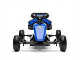Blue Kids Pedal Go Kart - Swing Axle Design, Shock-Absorbing Wheels, Off-Road Outdoor Racer for 47266484