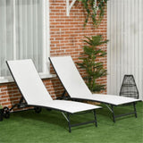 ZNTS Folding Lounge Chairs / beach chair （Prohibited by WalMart） 68401583