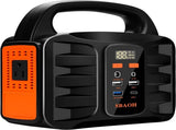 150W Portable Power Station, 155Wh 42000mAh Outdoor Solar Generator 110V AC DC Ports for Home 22502823