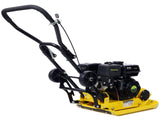 7.0HP 5500VPM MAX Gas Vibration Compaction Force 20 x 14 inch Plate Compactor w/Built-in Wheel,EPA W465P146301