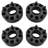 ZNTS 2pcs Professional Hub Centric Wheel Adapters for Dodge Dakota Ram Durango 2002-2011 Black 63087201