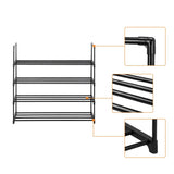 ZNTS 2 Set 4 Tiers Shoe Rack Shoe Tower Shelf Storage Organizer For Bedroom, Entryway, Hallway, and 42895024