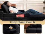 63.78" Modular Sectional Sofa,Cloud Sectional Couch with Deep Seat,Upholstered Boneless Couches for W6263P547479