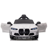 ZNTS BMW M4 12v Kids ride on toy car 2.4G W/Parents Remote Control,Three speed adjustable,Power display, W1578P214202