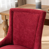 A&A Furniture,Ultra Side Dining Chair,Thickened fabric chairs with neutrally toned solid wood W1143P151494