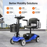 4 Wheel Compact Heavy Mobility with Lights, Battery Powered Electric Mobility Scooter, Electric 35118967