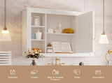 35'' x 28'' Wall Mounted Bathroom Storage Cabinet, Medicine Cabinet, Modern Bathroom Wall Cabinet 41844907